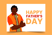 Happy Fathers Day Card, a Card Template by nataliemukundu (Thumbnail 1 of 2)