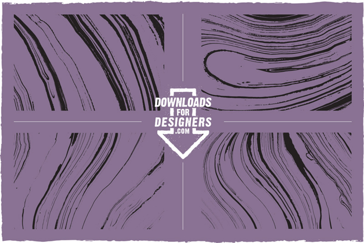 Messy Marbling - Vector pack, a Texture Graphic by Downloads for Designers (Photo 5 of 6)
