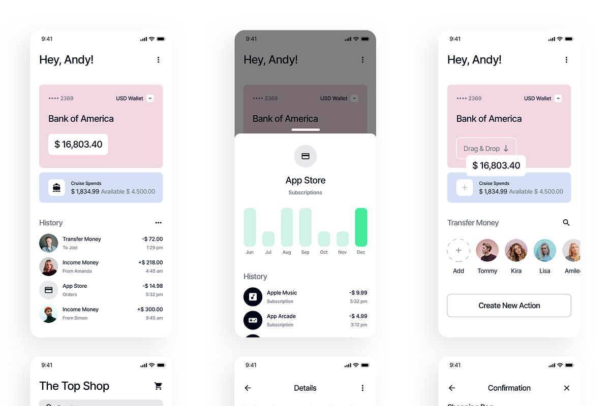Spot iOS UI Kit, a Templates & Theme by Craftwork (Photo 4 of 5)