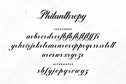 Philanthropy – Elegant Calligraphy, a Script Font by Fikryal Studio (Thumbnail 13 of 14)