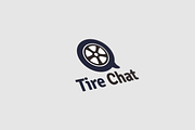 Tire Chat Logo, a Branding & Logo Template by ONESADYA (Thumbnail 2 of 3)