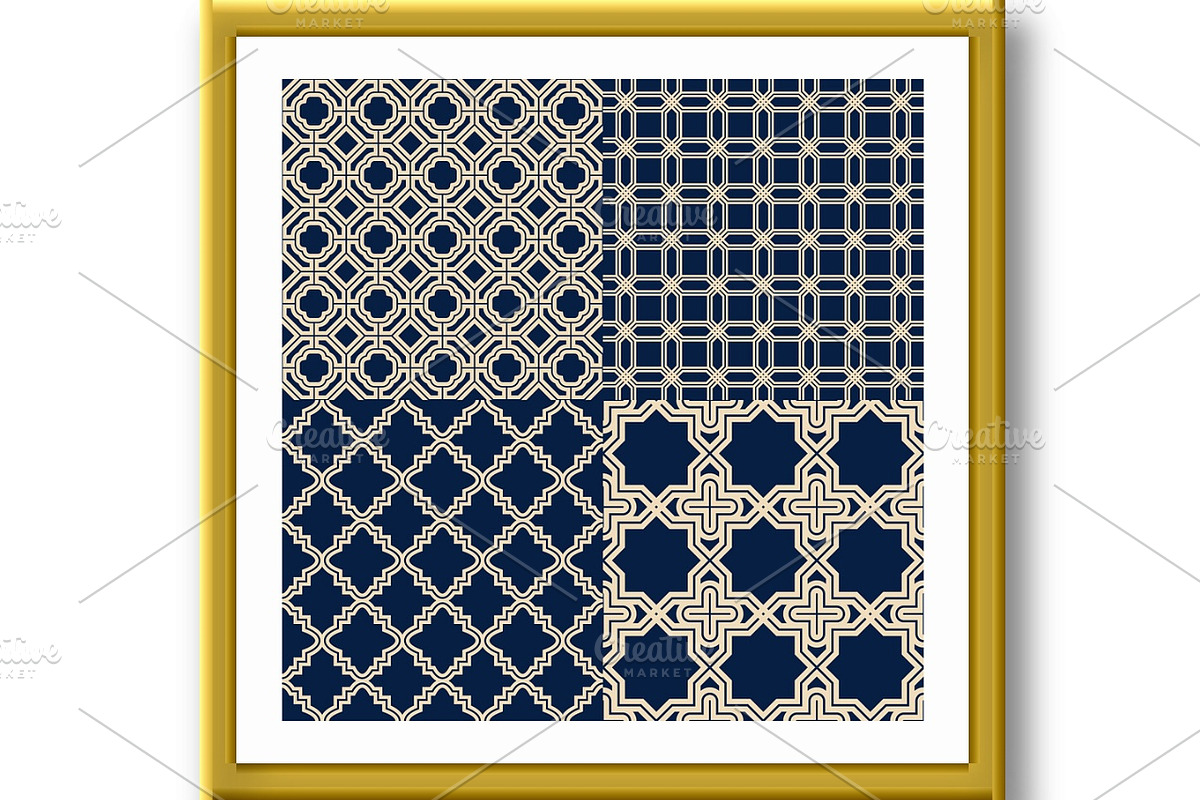 Abstract geometry patterns in, a Pattern Graphic by RODINA (Photo 2 of 3)