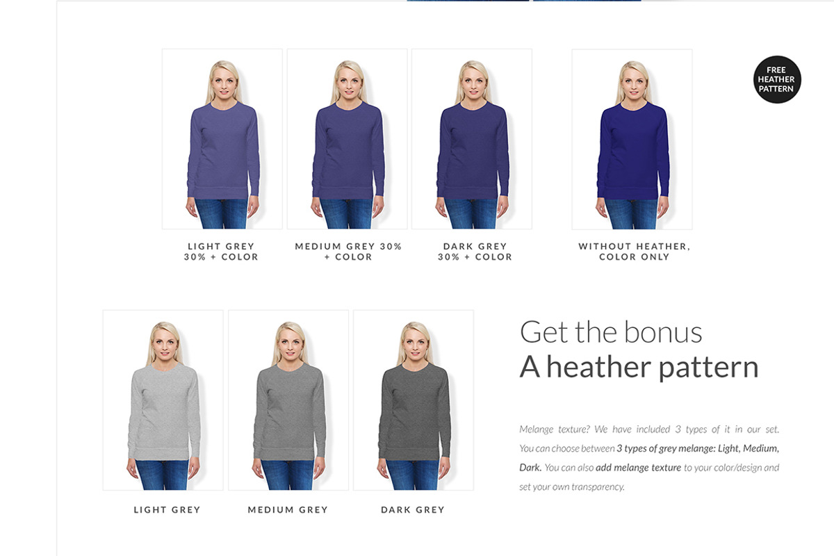 Women Raglan Mock-ups Set DEMO, a Books & Magazine Mockup by Apparel_Mockups (Photo 15 of 24)