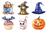 Halloween Kawaii Spooky Clipart, an Illustration by Daily.Designs (Thumbnail 4 of 5)