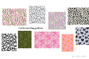 Organic flow. Vibrant patterns, a Pattern Graphic by PaperJamLab (Thumbnail 3 of 10)