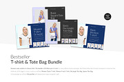 T-SHIRT & BAG BUNDLE 20xMock-upsDEMO, a Books & Magazine Mockup by Apparel_Mockups (Thumbnail 5 of 27)