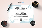 Certificate of Completion Template, a Print Template by Snapybiz (Thumbnail 12 of 20)