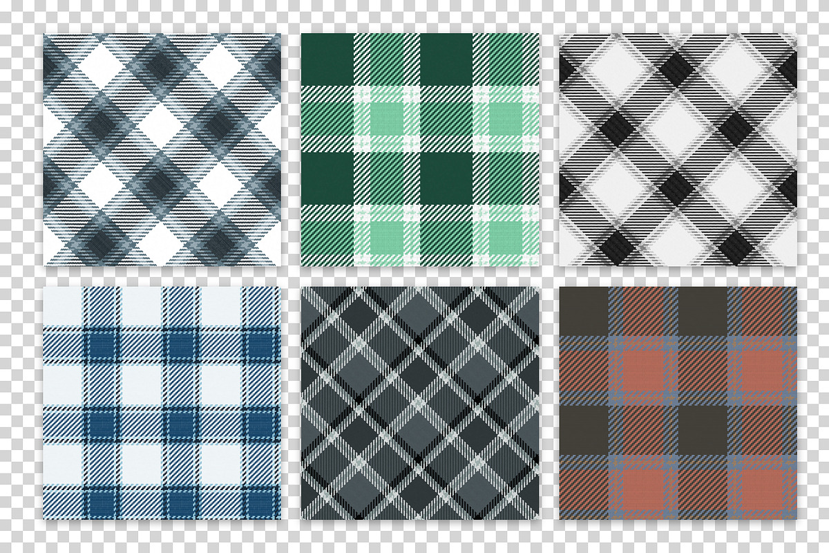 Complex Tartan Plaid Digital Papers, a Pattern Graphic by Gfx Expert Team (Photo 3 of 3)