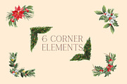 Winter Foliage Holiday Graphics, an Illustration by Lavender And Sea (Thumbnail 2 of 4)