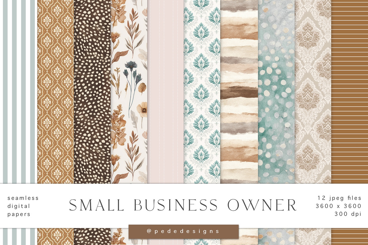 Small Business Owner Collection, a Decorative Illustration by PeDe Designs (Photo 16 of 17)