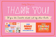 Demetri • Playful, Quirky Font, a Sans Serif Font by Becky Simpson (Thumbnail 13 of 13)