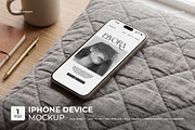 Elvora - iPhone Device Mockup, an iPhone Mockup by Heinzel Std Mockup (Thumbnail 1 of 5)