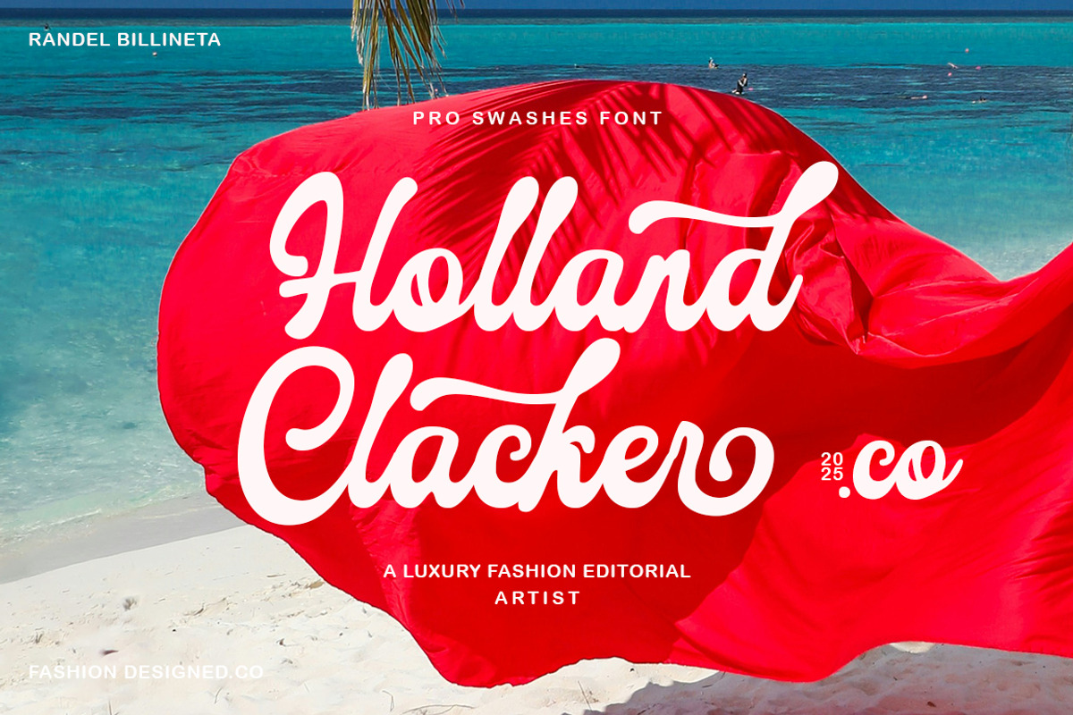 Randel Billineta Script, a Script Font by IM Studio (Photo 2 of 8)