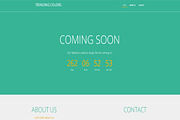 Trending Colors-v2 Coming Soon, a Landing Page Template by earthquake (Thumbnail 4 of 5)