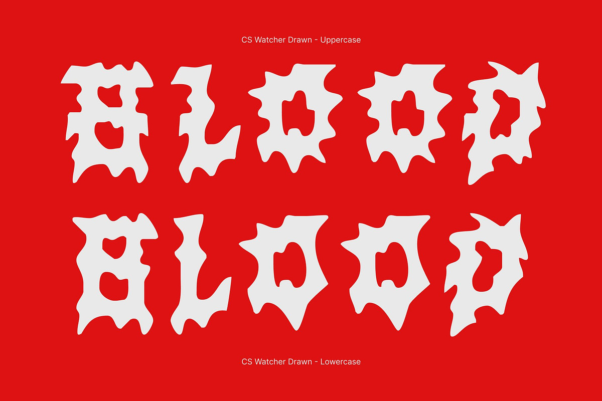 CS Watcher Drawn, a Blackletter Font by Craft Supply Co. (Photo 5 of 8)