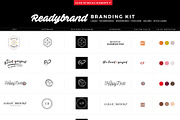 Logo Design Templates & Branding Kit, a Branding & Logo Template by Happy Monday Creative (Thumbnail 3 of 6)