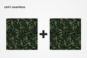 Russia Camouflage Seamless Patterns, a Pattern Graphic by 3Y_Design (Thumbnail 3 of 6)