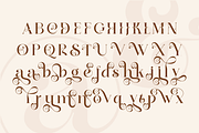 Glasing, a Serif Font by zaaintype (Thumbnail 5 of 10)