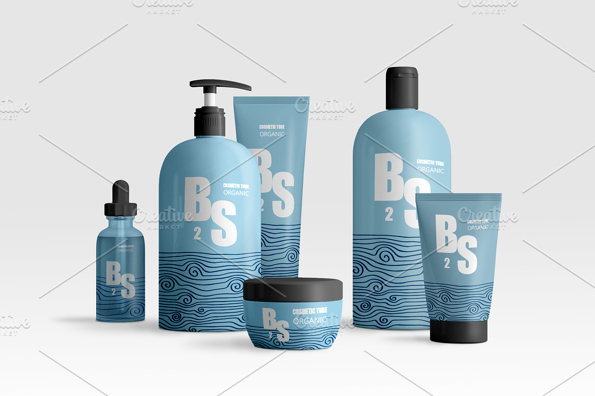 Cosmetic set mockup, a Mockup by Radmila (Photo 2 of 4)