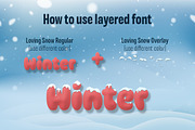 Loving Snow Font, a Font by Kereatype (Thumbnail 13 of 13)