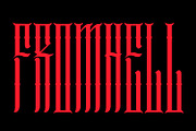 Demonics, a Blackletter Font by Dikas Studio (Thumbnail 3 of 7)