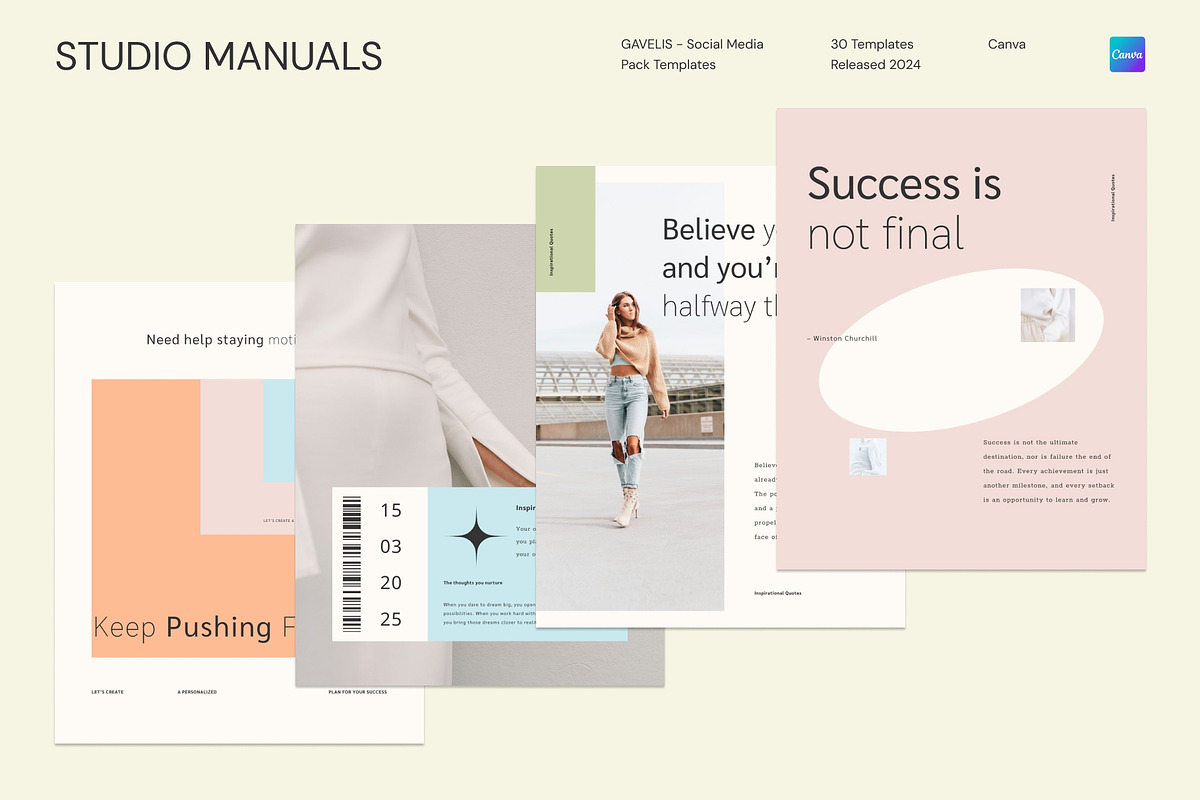 GAVELIS - Social Media Pack, a Social Media Template by Studio Manuals (Photo 2 of 8)