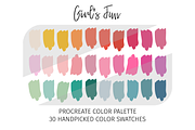 Procreate Trendy Color Palettes, a Palette Add-On by STUDIO 17 (Thumbnail 6 of 10)