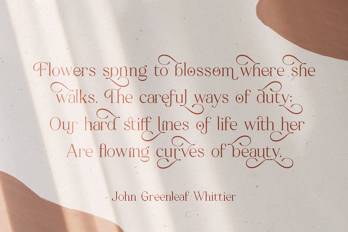 Mitchaella Luxury Unique Serif, a Serif Font by Typetemp Studio (Photo 19 of 19)