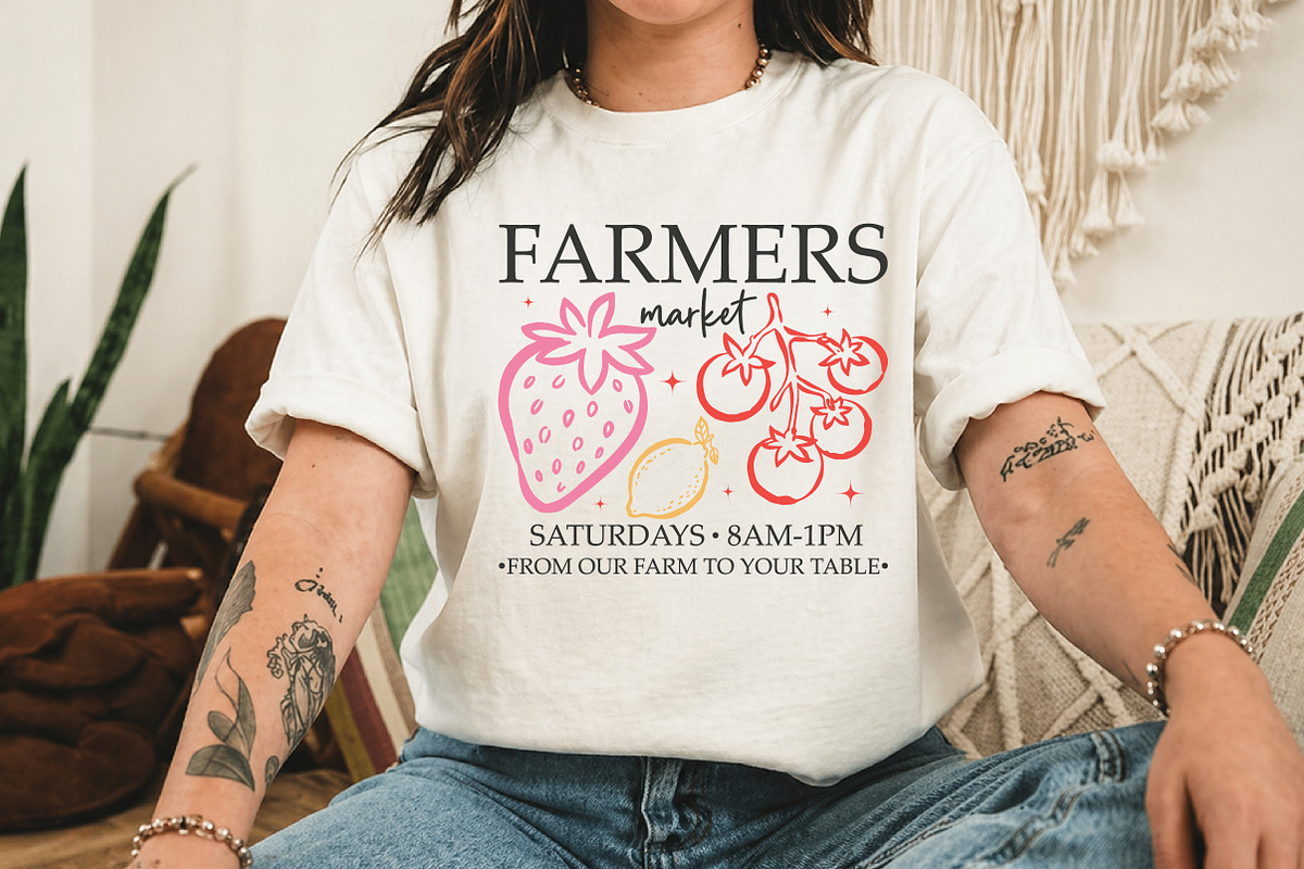 Farmers Market Hand-drawn PNG Design, an Object Illustration by Libby Wishes (Photo 4 of 5)