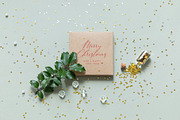 Holly Christmas Mockup, a Print Template by Kotkoa Studio (Thumbnail 4 of 4)