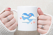 Surrealist Valentine Clipart, an Illustration by Sublimation Artist (Thumbnail 5 of 6)