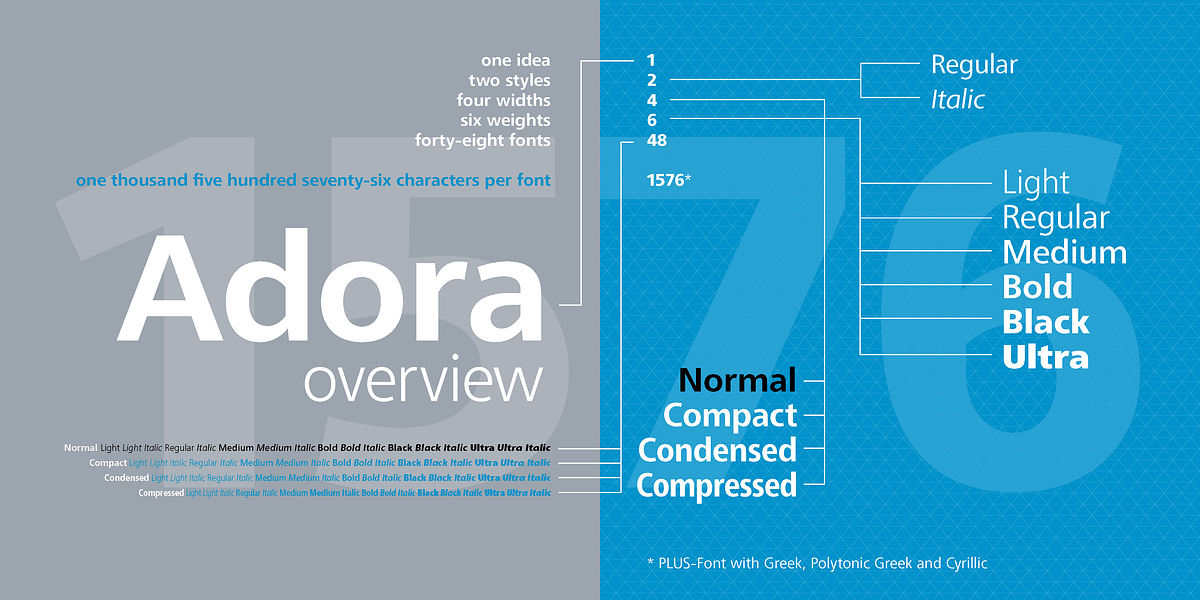 Adora PRO, a Sans Serif Font by preussTYPE (Photo 3 of 40)