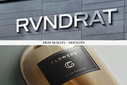 50 Logo Mockup Branding Bundle - V4, an Advertising Mockup by Asylab (Thumbnail 5 of 56)