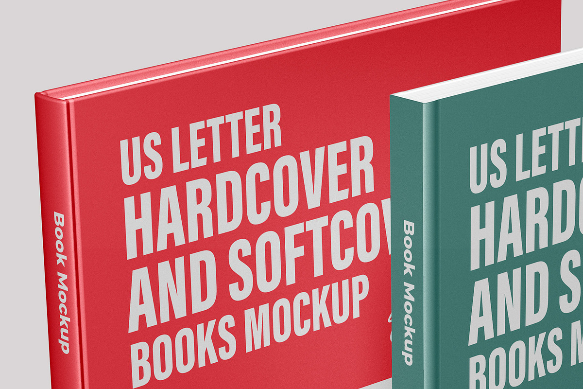 Hardcover and Softcover Books Mockup, a Books & Magazine Mockup by Illusiongraphic (Photo 15 of 22)