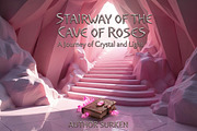 Pink Crystal Cave Stairs Background, a Background Photo by Aura Canyon HQ (Thumbnail 6 of 7)