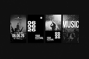 music festival / Social Media Kit, a Social Media Template by Lookslabs (Thumbnail 6 of 8)