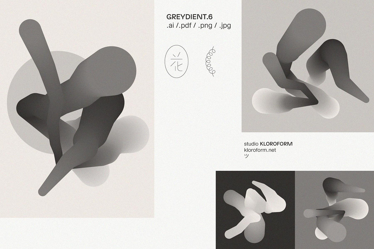 Greydient 6, an Object Graphic by kloroform (Photo 6 of 14)