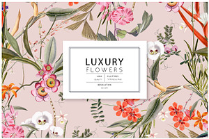 Floral Luxe, Patterns & Motifs!