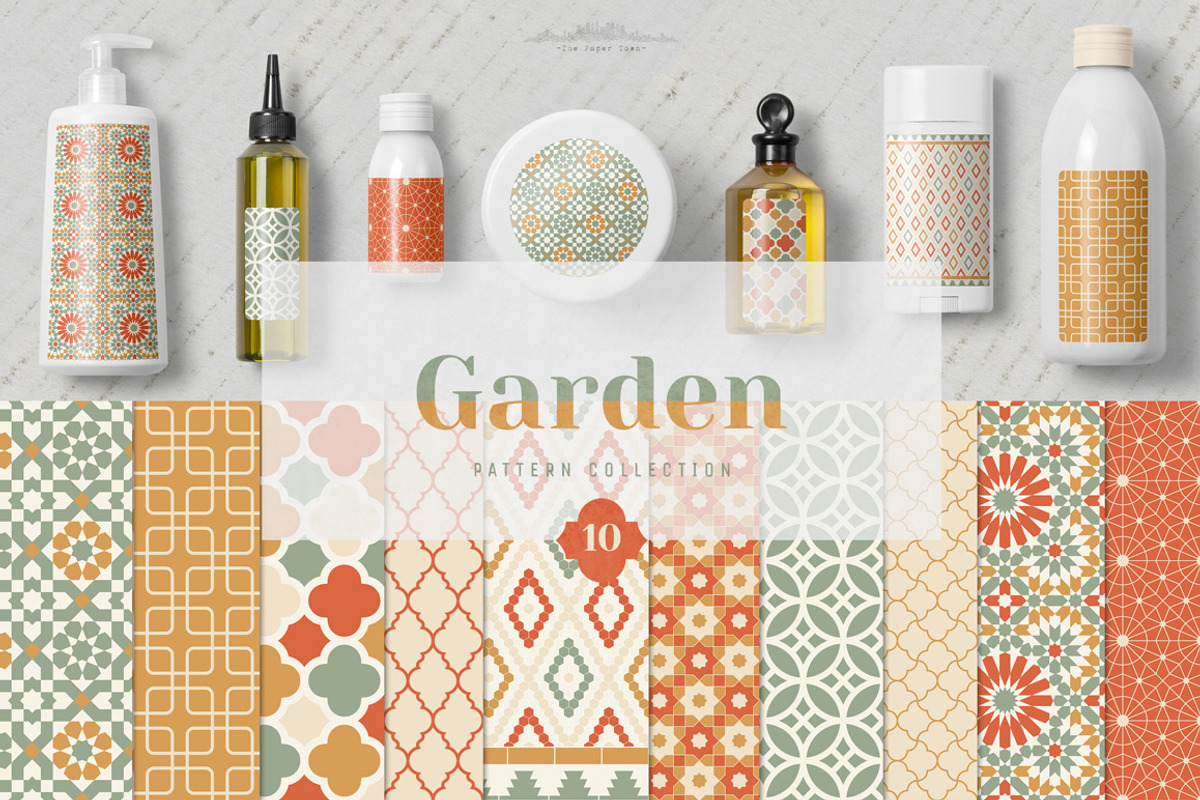 Moroccan Mosaic Seamless Patterns, a Pattern Graphic by The Paper Town (Photo 5 of 7)