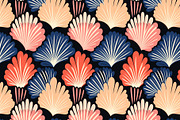 Seashells abstract pattern, a Pattern Graphic by AlexandraTret (Thumbnail 2 of 3)