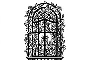 50 Floral French Window Ornament, a Decorative Illustration by Amazin_art (Thumbnail 15 of 35)