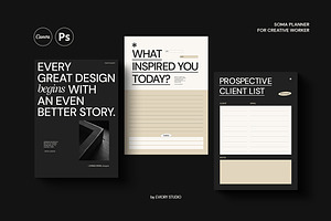 SOMA Creative Planner CANVA PS