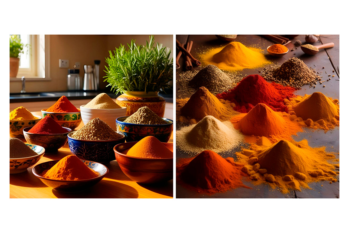 SET Indian Traditional Spices Mix, a Graphic by IrySha (Photo 9 of 11)