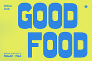 Good Food - Branding Food Logo Font, a Sans Serif Font by Nirmana Visual (Thumbnail 1 of 14)