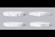 3d marble podium stage pedestals, a Decorative Illustration by Buch&Bee (Thumbnail 2 of 3)