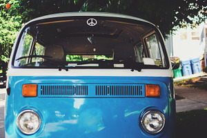 The Hippy Van - Stock Photography