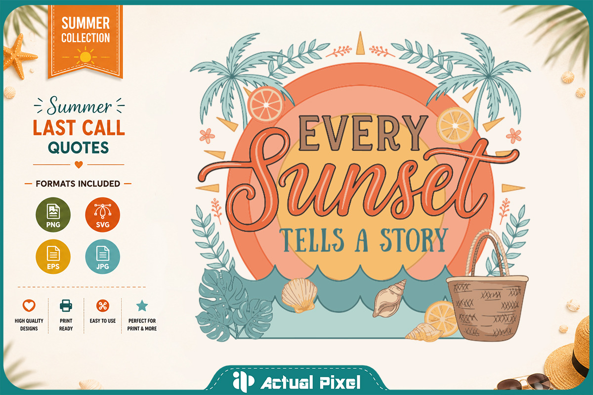 Summer Last Call Bundle, a Seasonal Illustration by Actual Pixel (Photo 7 of 23)