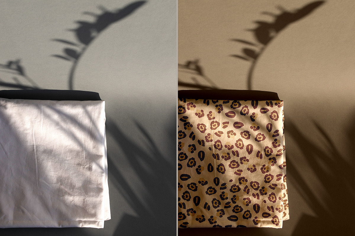 Cotton Fabric Mockup | Layered, a Wearable Device Mockup by bazarova (Photo 4 of 12)