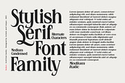 Raiken - Serif font family, a Serif Font by Artistic & Unique (Thumbnail 10 of 14)