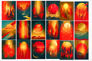 Golden Hour Travelers characters, a Decorative Illustration by ThatsDesignArt (Thumbnail 16 of 19)